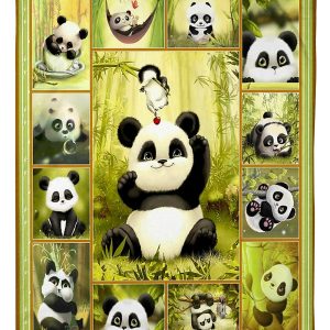 Baby Panda Lovely Blanket