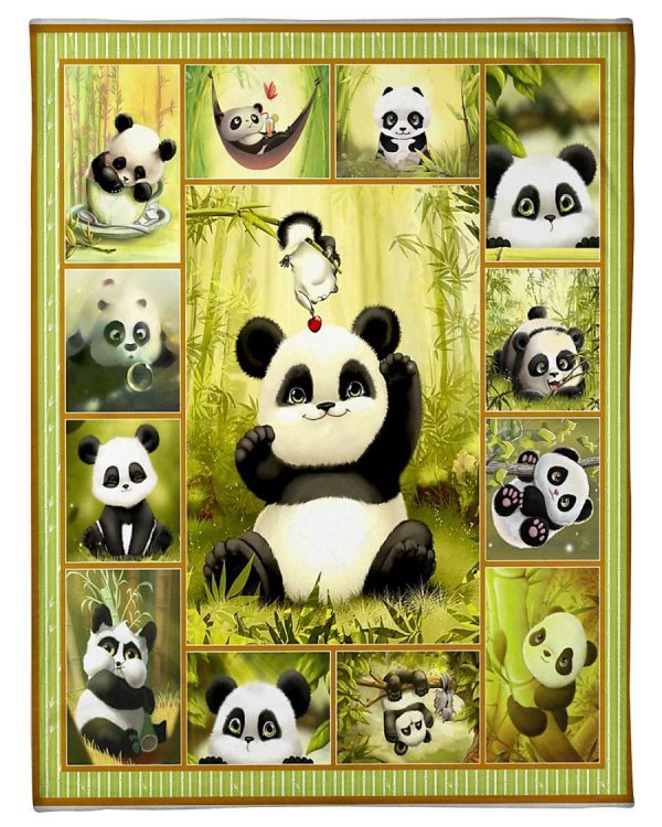 Baby Panda Lovely Blanket