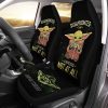 Baby Yoda Car Seat Covers Custom Set of 2