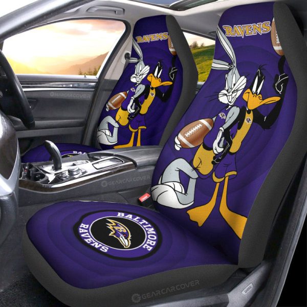 Baltimore Ravens Car Seat Covers Custom Car Accessories