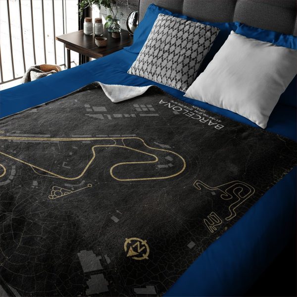 Barcelona Circuit Blanket