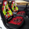 Bardock Car Seat Covers Custom Manga Color Style