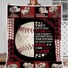 Baseball  Best Gift For Your Loved One He Whisper Back I Am The Storm Blanket