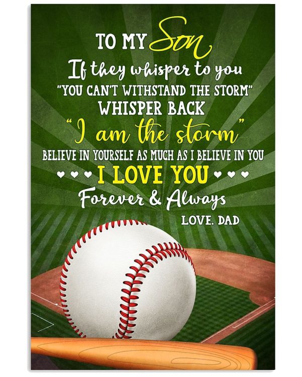 Baseball To My Son Blanket