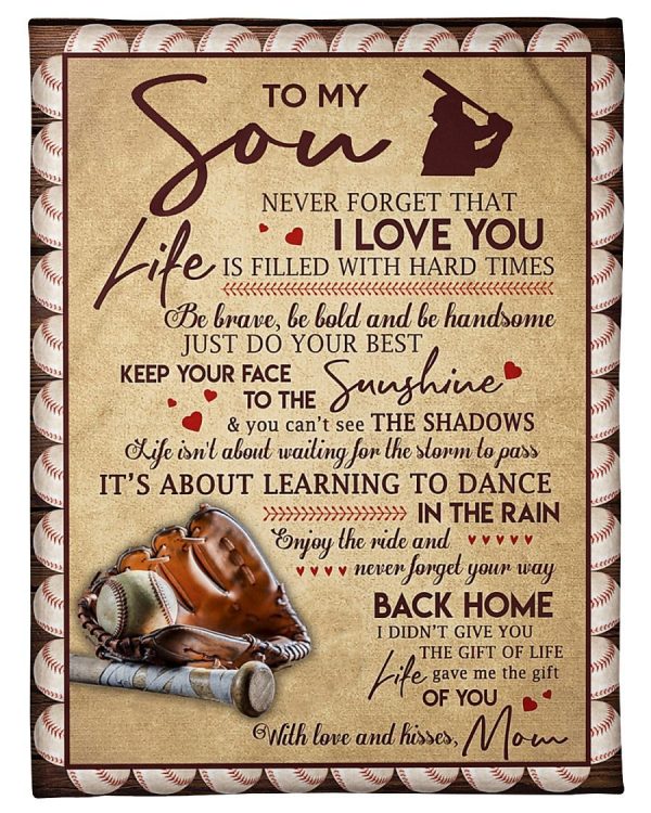 Baseball Your Way Back Home Blanket