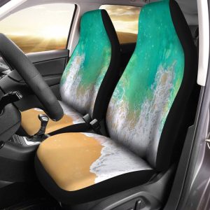 Beach Car Seat Covers Custom Car Accessories For Sea Lover