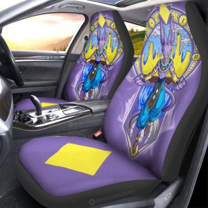 Beerus Car Seat Covers Custom Car Interior Accessories