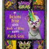 Bichons Frise Mardi Gras Blanket