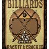 Billiards Rack It And Crack It Blanket