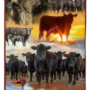 Black Angus Country Living Blanket