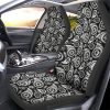 Black Paisley Pattern Car Seat Covers Custom Car Accessories