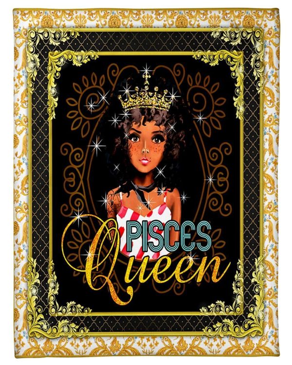 Black Queen Birthday Blanket