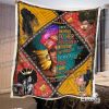 Black Queen Blanket – They Whispered To Her – Sherpa Fleece Blanket – Black Lives Matter – B4Q