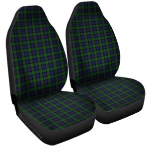 Black Watch Car Seat Covers Custom Tartan Car Accessories