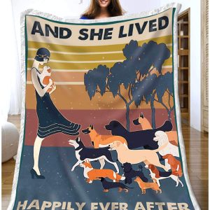 Blanket And She Lived Happily Ever After Dogs