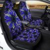 Blue Sunflower Car Seat Covers Custom Car Decoration