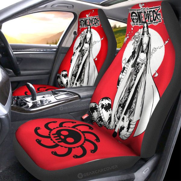 Boa Hancock Car Seat Covers Custom Car Accessories