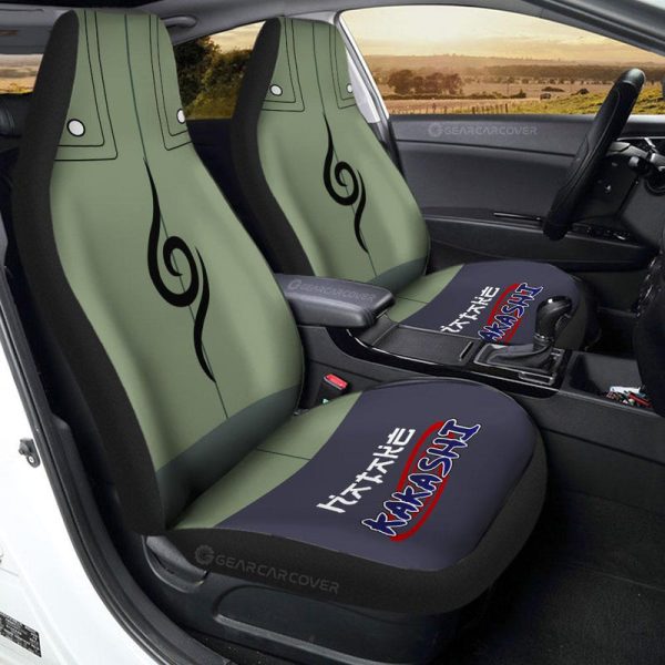 Boruto Kakashi Uniform Car Seat Covers Custom Anime Car Interior Accessories