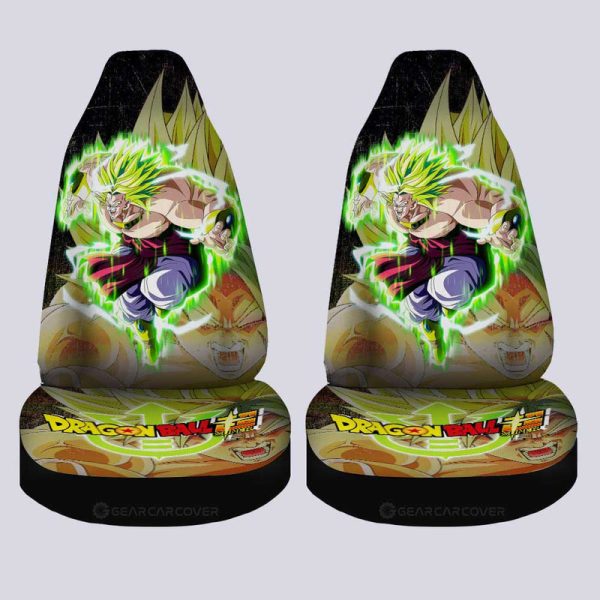 Broly Car Seat Covers Custom Dragon Ball Anime Car Accessories