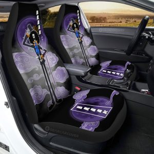 Brook Car Seat Covers Custom Anime One Piece Car Accessories For Anime Fans