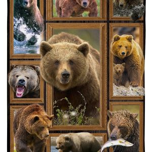 Brown Bears Blanket