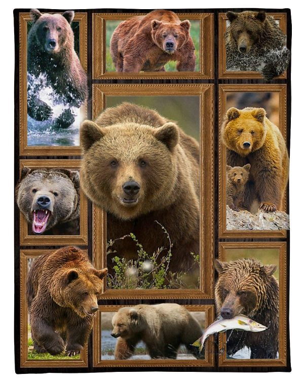 Brown Bears Blanket