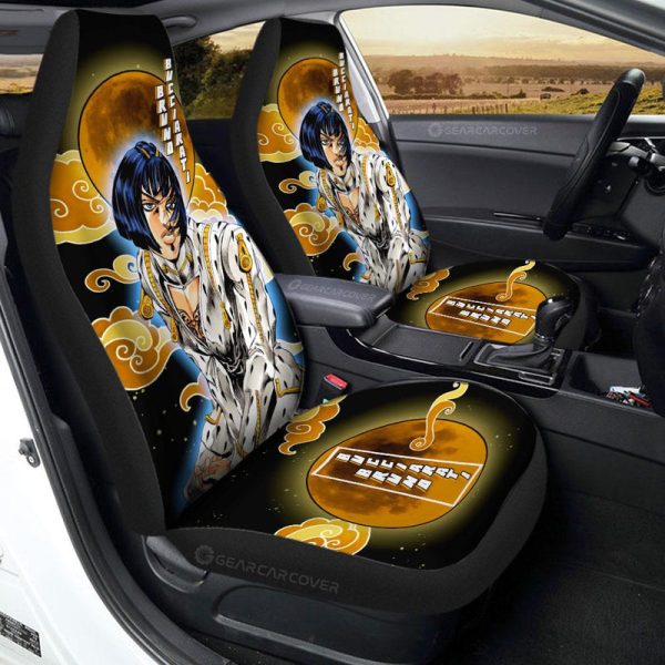 Bruno Bucciarati Car Seat Covers Custom Bizarre Adventure