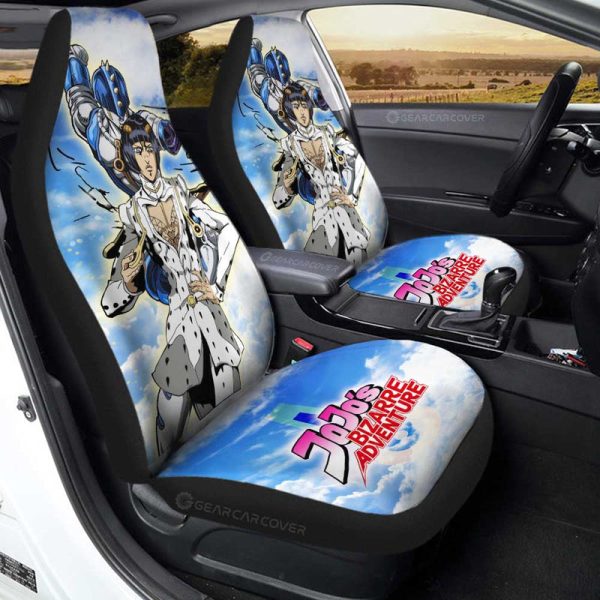 Bruno Bucciarati Car Seat Covers Custom Jojo's Bizarre Adventures Anime