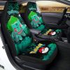 Bulbasaur Car Seat Covers Custom Tie Dye Style Anime Car Accessories