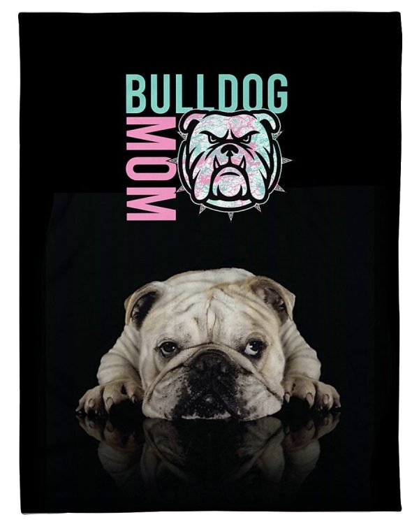 Bulldog Mom Blanket