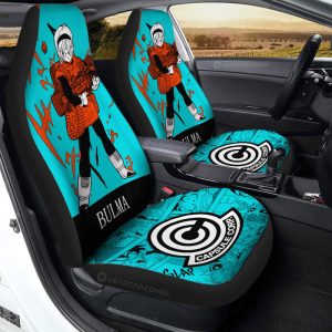 Bulma Car Seat Covers Custom Dragon Ball Anime Manga Color Style