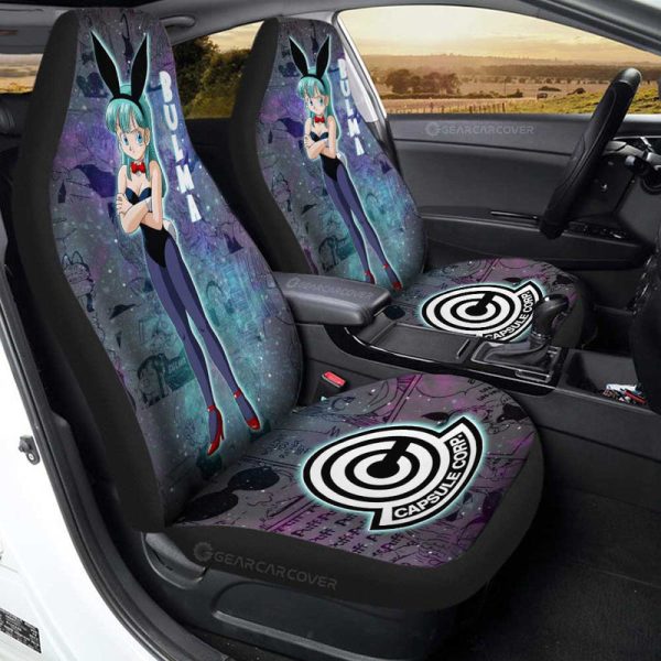 Bulman Car Seat Covers Custom Galaxy Style Dragon Ball Anime Car Accessories