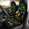 Butterfly Car Seat Covers Custom Pattern Car Accessories