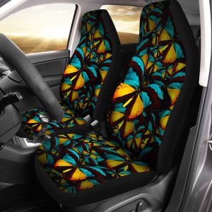 Butterfly Car Seat Covers Custom Pattern Car Accessories