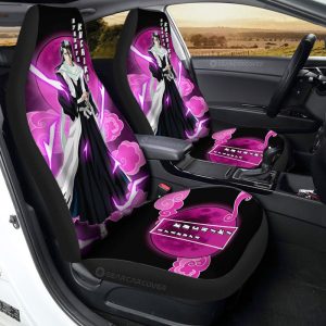 Byakuya Kuchiki Car Seat Covers Custom Bleach Anime Car Interior Accessories