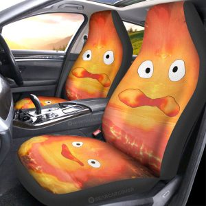 Calcifer Car Seat Covers Custom Howl's Moving Castle Car Accessories