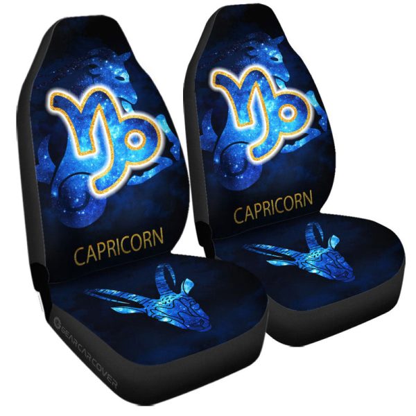 Capricorn Car Seat Covers Custom Zodiac Car Accessories