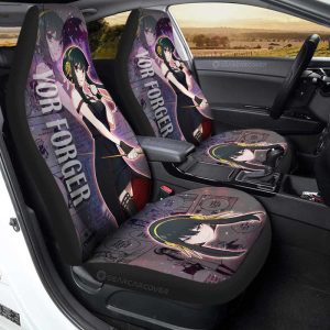 Car Seat Covers Custom Yor Forger Galaxy Style Car Accessories