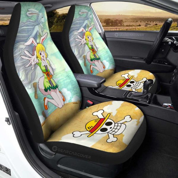 Carrot Car Seat Covers Custom Map Car Accessories For Fans