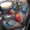 Cat Floral Car Seat Covers Custom Car Accessories