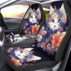 Cat Floral Car Seat Covers Custom Car Accessories