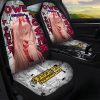 Chainsaw Man Power Car Seat Covers Custom Anime Car Interior Accessories