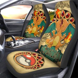 Charizard Car Seat Covers Custom Car Interior Accessories