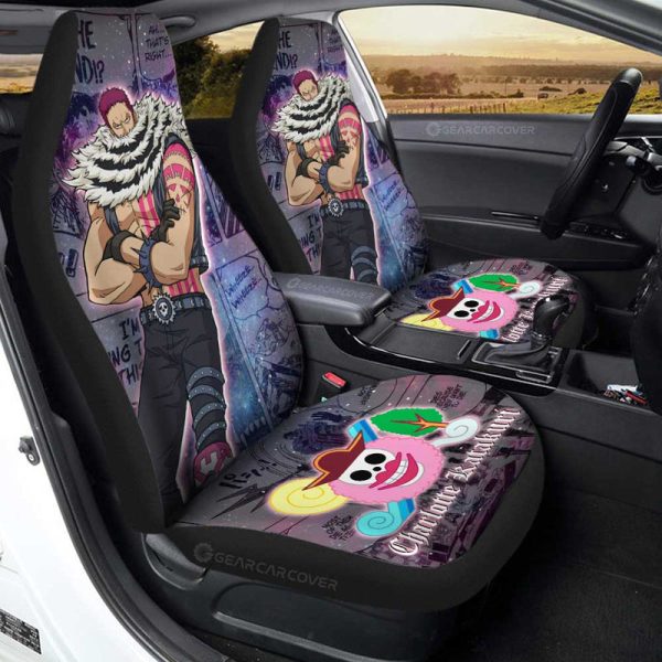 Charlotte Katakuri Car Seat Covers Custom Car Accessories Manga Galaxy Style