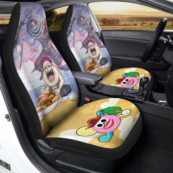 Charlotte Katakuri Car Seat Covers Custom Map Car Accessories For Fans