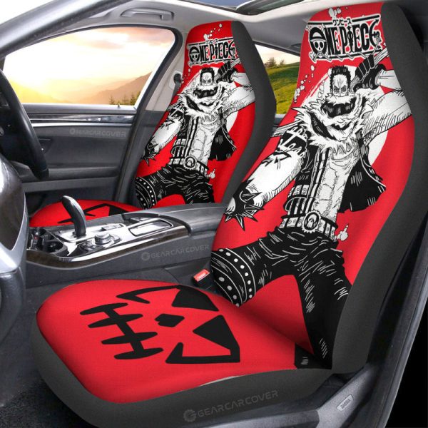 Charlotte Katakuri Car Seat Covers Custom One Piece Anime Car Accessories