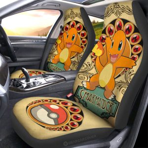 Charmander Car Seat Covers Custom Car Interior Accessories