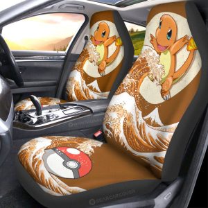 Charmander Car Seat Covers Custom Pokemon Car Accessories