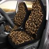 Cheetah Skin Print Car Seat Covers Custom Animal Car Accessories