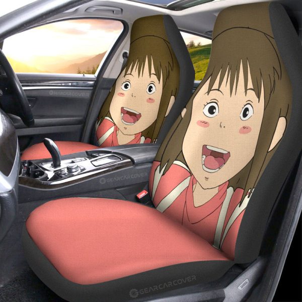 Chihiro Car Seat Covers Custom Spirited Away Car Accessories